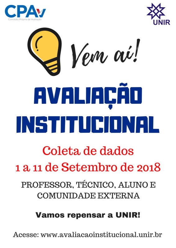 Avaliacao Institucional 2018